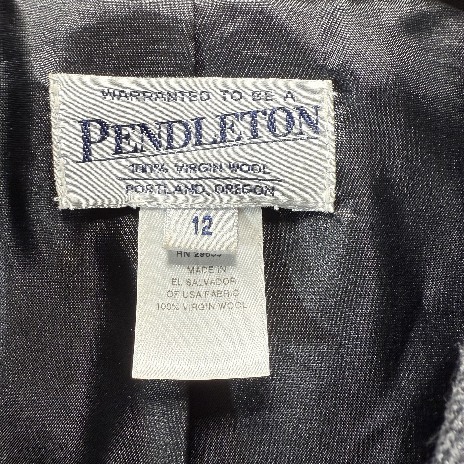 PENDLETON PLAID BLAZER 100% WOOL JACKET SPORTCOAT… - image 2