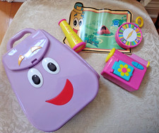 Mattel Dora the Explorer Pretend Travel Set Backpack Map Compass 2004