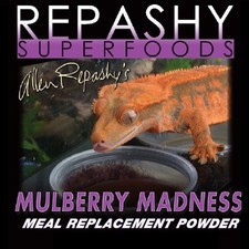 Repashy Mulberry Madness Crested Gecko Food Reptile Lizard Day Leachie Gargoy...