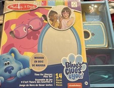 Melissa  Doug Blues Clues  You Time For Glasses Play Set Pretend Eye Doctor
