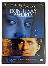 Don't Say a Word DVD, 2002 NEW
