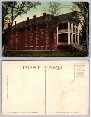 Arkansas City KS Mercy Hospital S. H. Kress Divided Back Postcard