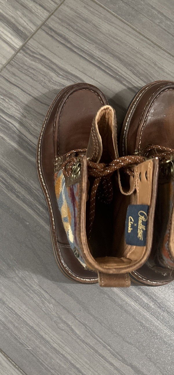 Pendleton Clarks Collaboration High Ankle Leather… - image 11