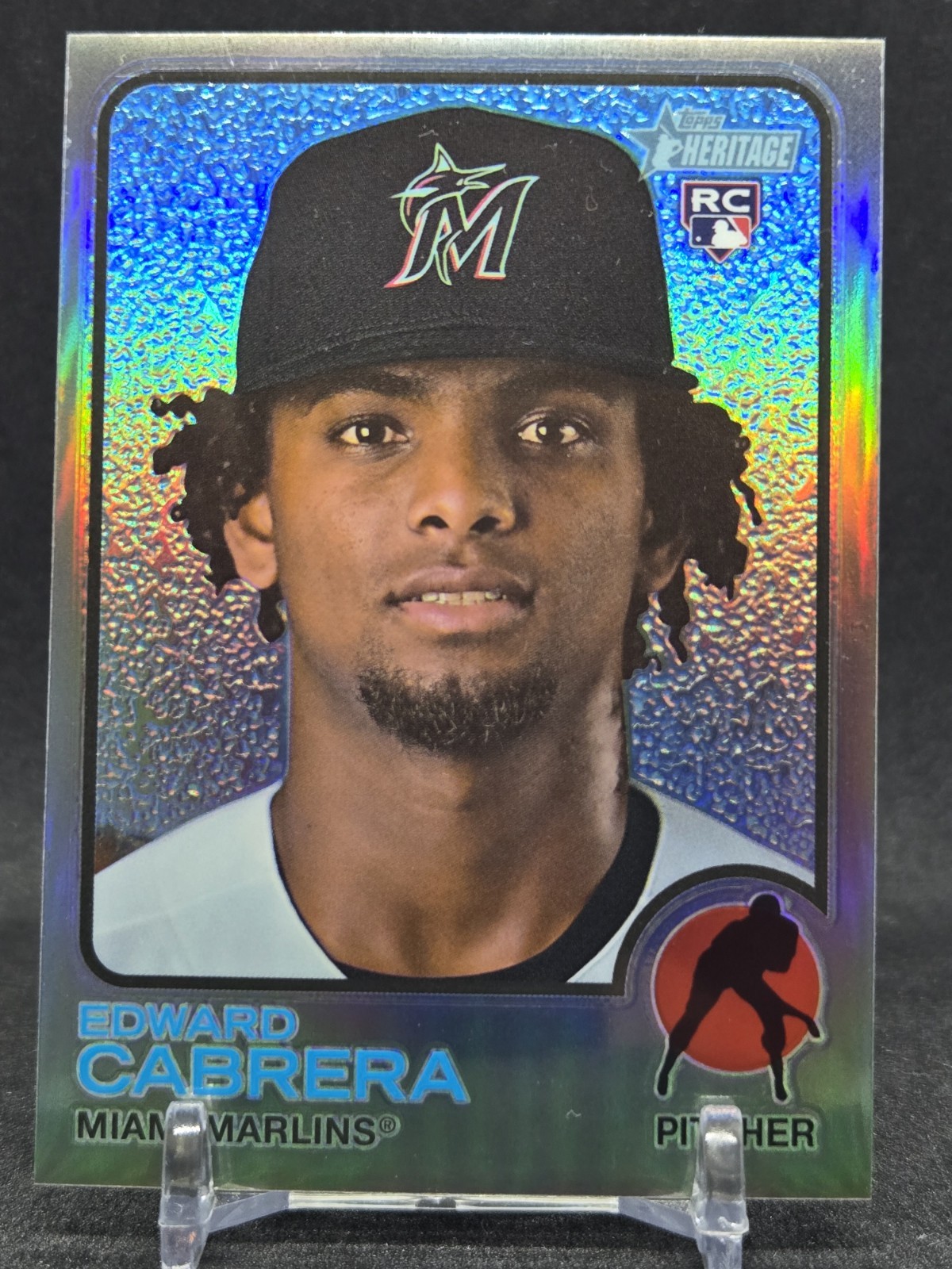 2022 Topps Heritage High Number Edward Cabrera #657 Chrome Refractor /373