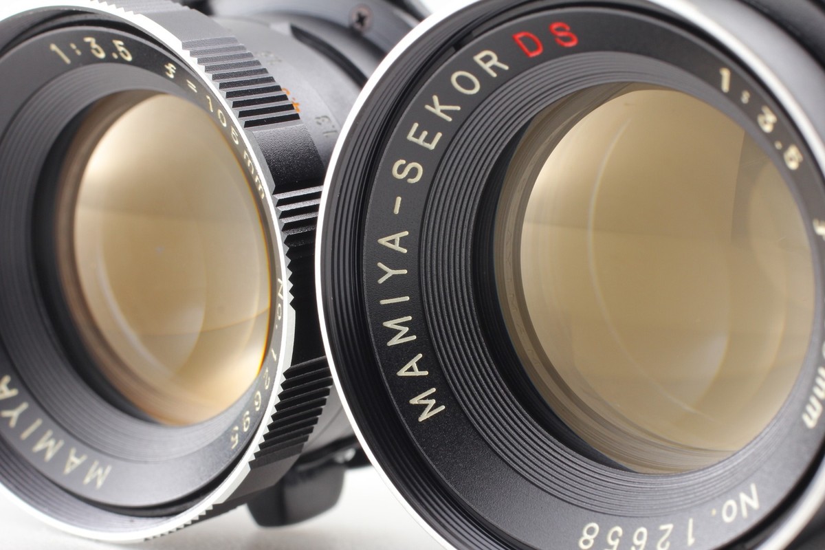 マミヤ セコール　MAMIYA SEKOR DS 105mm C330 c２２０ Near MINT] Mamiya Sekor DS 105mm F/3.5 Lens for C330 C220 From