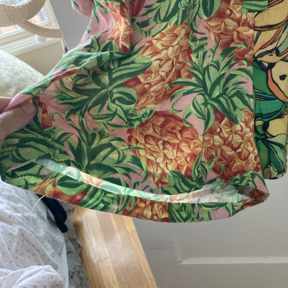 Mameluco para mujer Farm Rio de lino estampado de frutas talla XL Foto 4 de 4