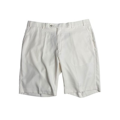 Vtg Maus & Hoffman Cream Microfiber Golf Shorts Plain Front Men Size 40 NEW $155