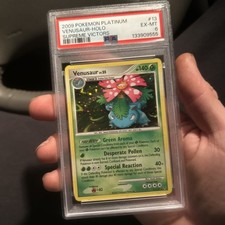 2009 Pokemon Card Platinum Supreme Victors Venusaur Holo 13/147 PSA 6 EX-MINT on eBay