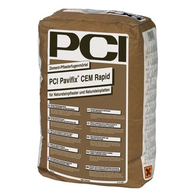 PCI Pavifix CEM Rapid Zement-Pflasterfugenmörtel Mosaik Naturstein grau 25 kg
