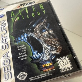 Alien Trilogy (Sega Saturn, 1996) CIB Complete Tested
