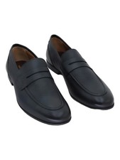 Bruno Magli Men's Lastra Slip On Loafer Black Size US 9.5 EU 42.5