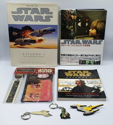 Star Wars Episode I Japanisches Buch, The art of, Illustriertes Drehbuch + mehr