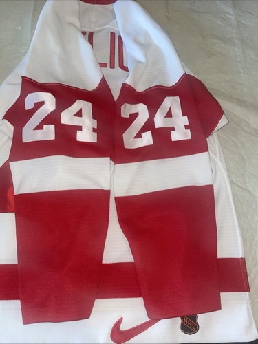 Authentic Nike Chris Chelios Detroit Red Wings Jersey Men 44 mic Clean Sewn 90s - Bild 5 von 12