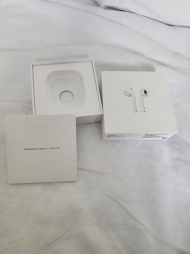 EMPTY BOX ONLY - Apple Airpods 2nd Gen MV7N2AM/A 190199098428 - 第 3/5 張圖片