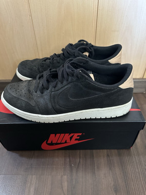 Jordan 1 Retro Low OG Black Vachetta EU46 / US12