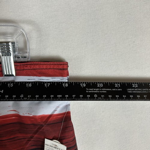 US Apparel NEU amerikanische Flagge Badehose Herren XL Kordelzug Taschen Strand Pool - Bild 10 von 13