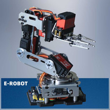 DIY Robot Arm Kit Arduino Robotic Arm with Gripper Claw for STEM