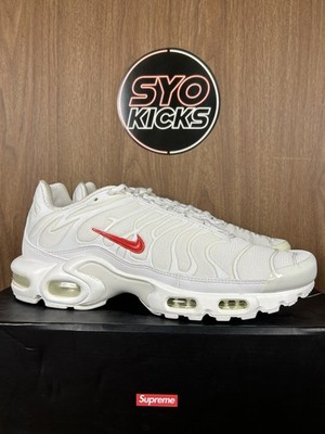 Size 10.5 - Supreme x Nike Air Max Plus TN White