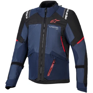 Alpinestars Andes V4 Drystar Waterproof Motorcycle Jacket - Navy/Indigo/Black