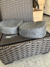 New. Open box. 2 Pcs Hot Tub Booster Seat Weighted Spa Bathtub Booster Seat