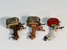 LOT OF 3: VTG DIECAST ELECTRIC OUTBOARD B-O TOY BOAT MOTORS (WATER SPRITE)