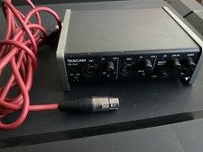Tascam US-2x2 USB Audio Interface 2-Channel Direct Monitoring Tested Working