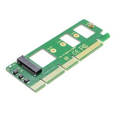 M.2 NVME to PCIe 3.0 X16 Adapter NVME/AHCI SSD to Green for X16 PCI-E 80mm SSD