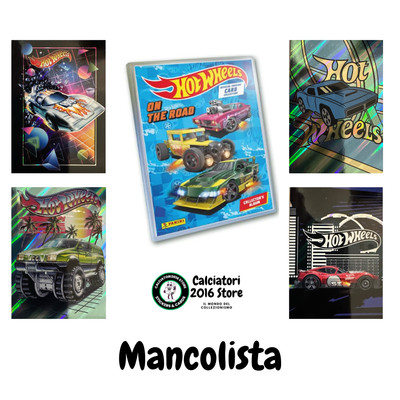 Hotwheels on the road Panini 2025 mancolista - Choose Cards 101 to 200