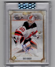 2021-22 Upper Deck Clear Cut Champs Auto Nico Daws #C-ND