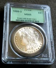 1899 O MORGAN SILVER DOLLAR ~ PCGS MS65 ~ OGH ~ LIGHT HINT OF TONING