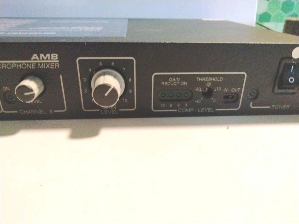 Lectrosonics AM8 Automatic 8 Channel Microphone Mic Mixer S/N 4808 - Image 4 of 4