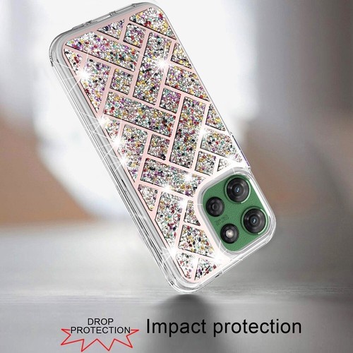 Coque téléphone pour Moto G Power 5G 2025 transparente scintillante bling hybride - Photo 14 sur 26