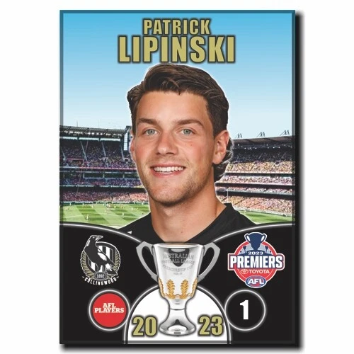 2023 AFL PREMIERS Collingwood - LIPINSKI, Patrick - Picture 3 of 16