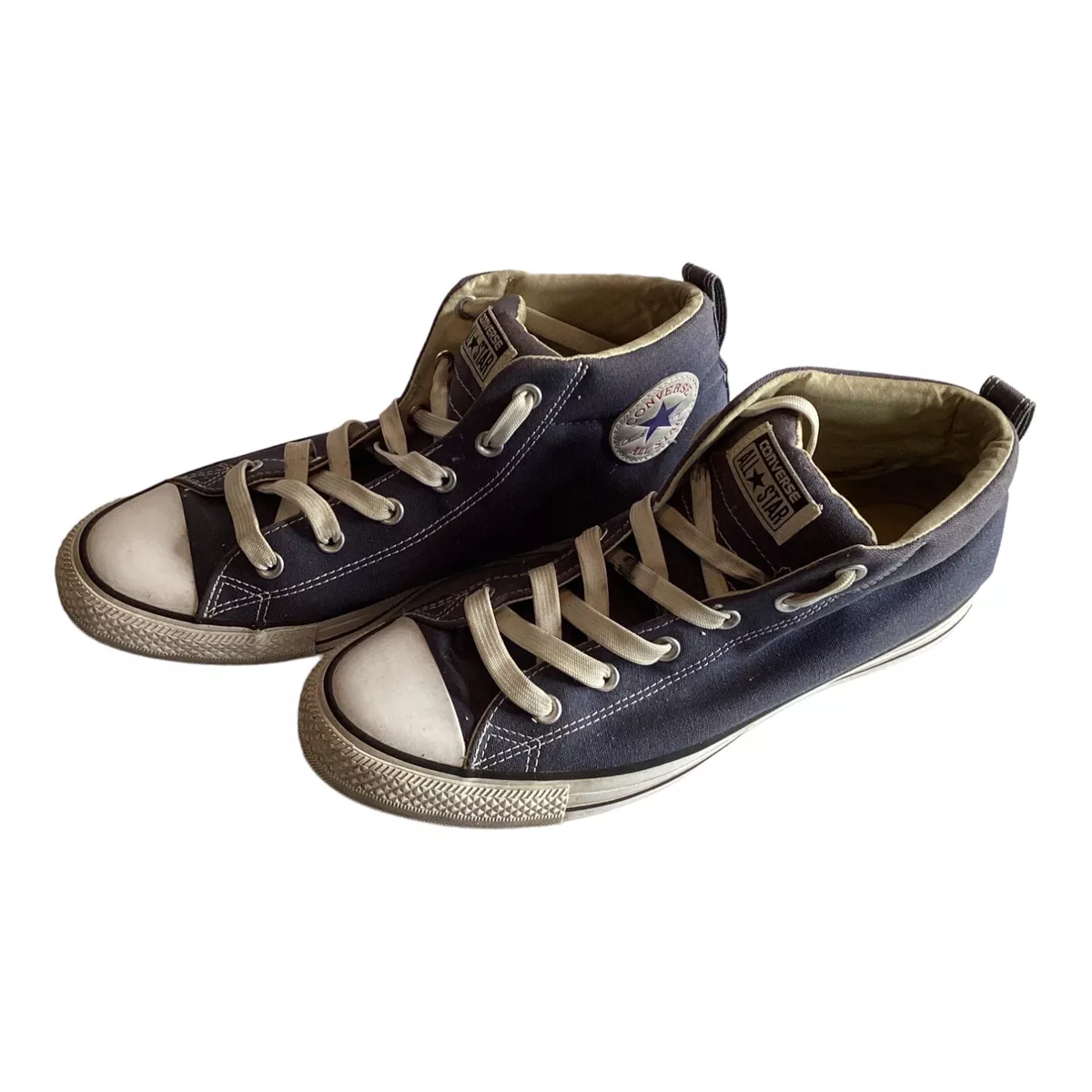 Praktisk bodsøvelser længde Converse All Star Chuck Taylor Mid Shoes Mens Size 10 Blue 149547F | eBay