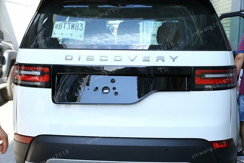Cubierta de licencia de puerta trasera de maletero para Land Rover Discovery 5 LR5 L462 2017-2023 - Imagen 7 de 12