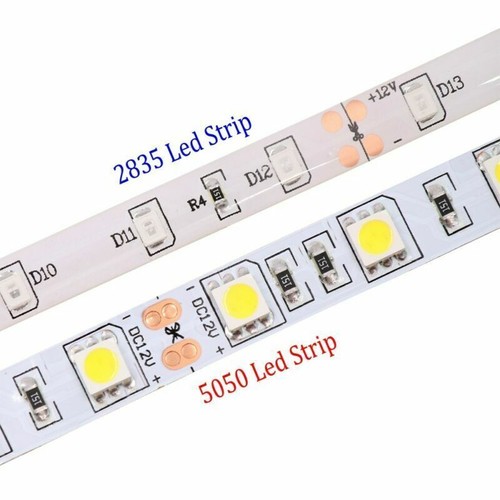 5m led strip 2835 5050 waterproof flexible tape light 60leds/m rope stripe DC12V - Picture 2 of 20