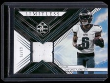 2022 Limited #LM-DSM DeVonta Smith Limitless Materials Silver Spotlight #/75