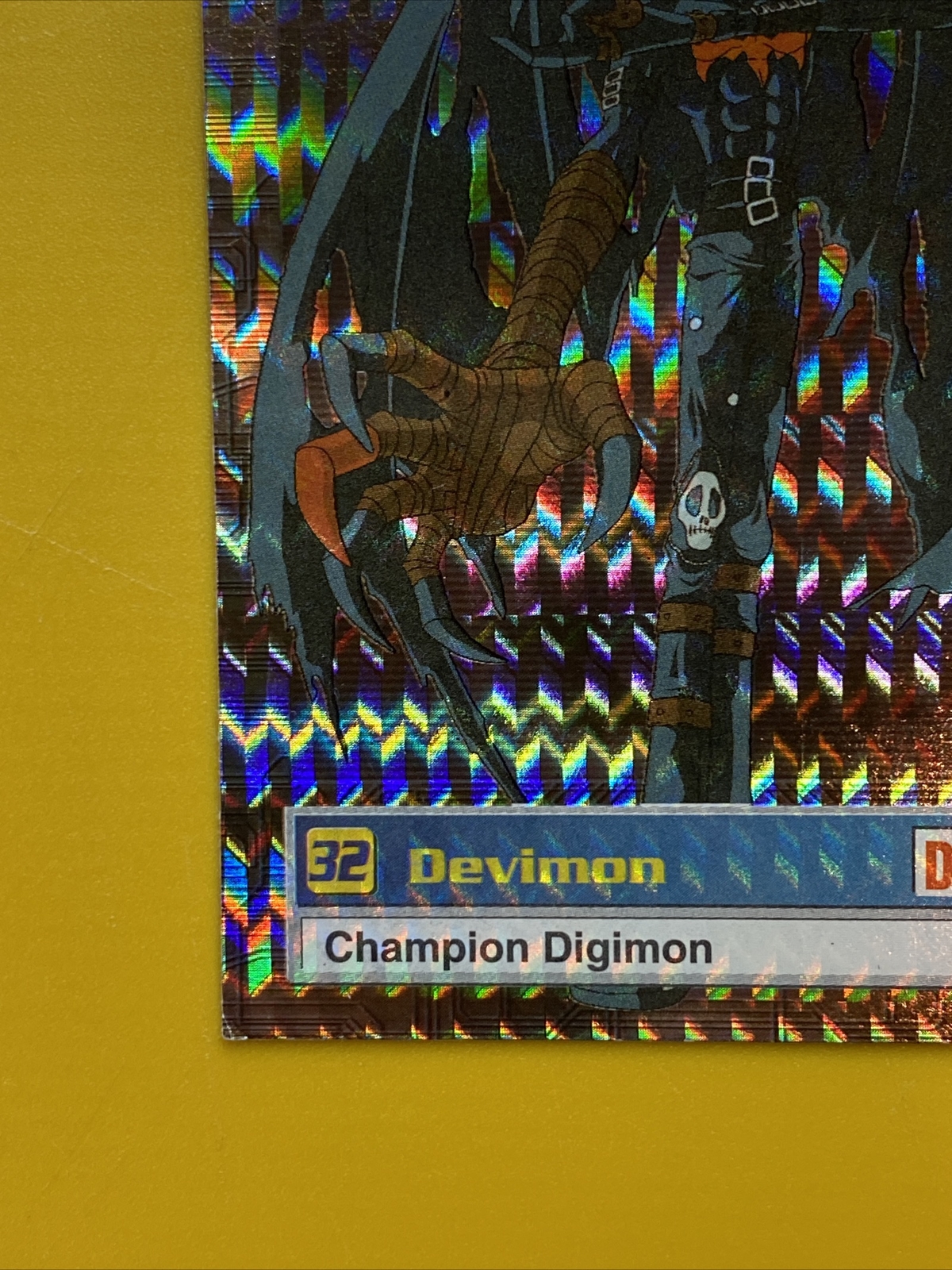 2000 Upper Deck Digimon Digital Monsters Series 1 Special Foil Devimon card #32 - Picture 4 of 10