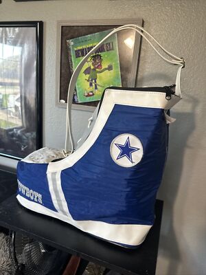 VINTAGE Dallas Cowboys Cleat Shaped Bag/Purse NFL Officially