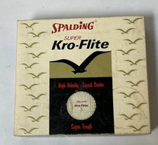 Spalding Super Kro-Flite Vintage Rare Super Amazing Dozen Balls