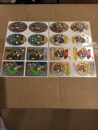 VINTAGE SUPER MARIO BROS. STICKER Nintendo Memorabilia 1990 - Bild 2 von 4