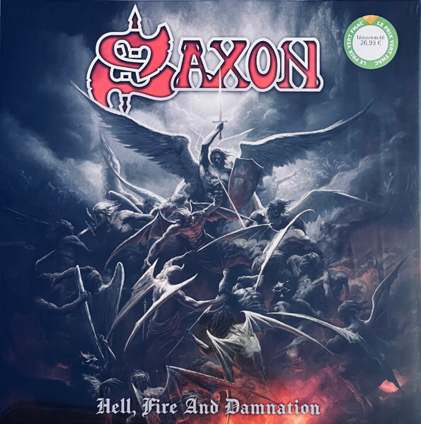 欧LP Saxon Hell, Fire And Damnation SLM098P42 Silver Lining Music 未開封 /00260 Saxon - Hell, Fire And Damnation - Eagles Over Hellfest