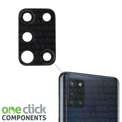 For Samsung Galaxy A21s SM-A217 Rear Glass Camera Lens with