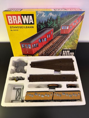 Brawa 6310 Stuttgarter Standseilbahn - seltene braune Version H0 H0m 1:87