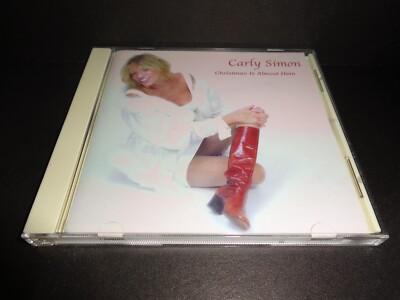 CHRISTMAS IS ALMOST HERE by CARLY SIMON-Rare Collectible HOLIDAY CD w/ Heaven-CD