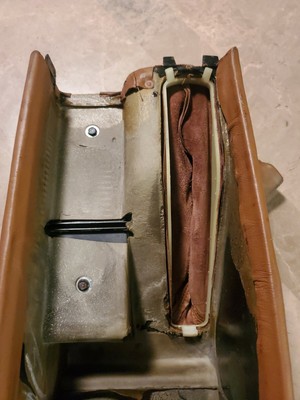 BMW E32 Center Console With Fresh Air Grille Rear Room 51161948876 