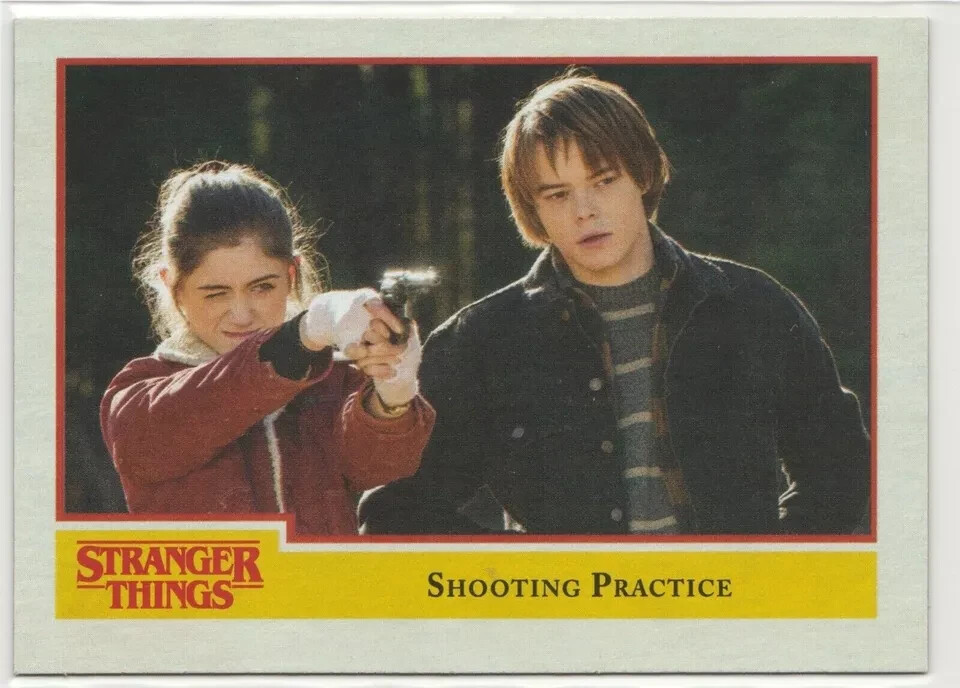 Stranger Things 2018 Season 1 Netflix Shooting Practice Scene 67  