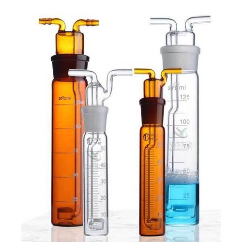 10ml 250ml Glass Smoke Gas Sampling Tube Absorption Tube Laboratory