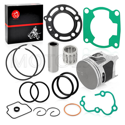 #ad Top End Piston amp; Ring W Gasket Bearing Kit 48.5mm for Kawasaki KX85 2001 2013 $33.99