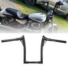 For Harley Sportster XL Road King 12" Ape Hangers Meathook Handlebar 1-1/4" Fat